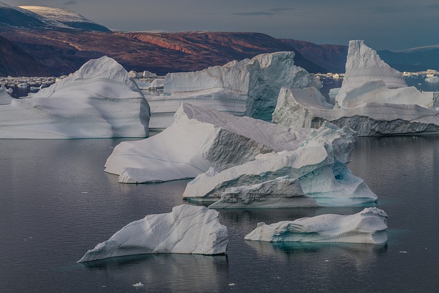 ledovce v Grónsku